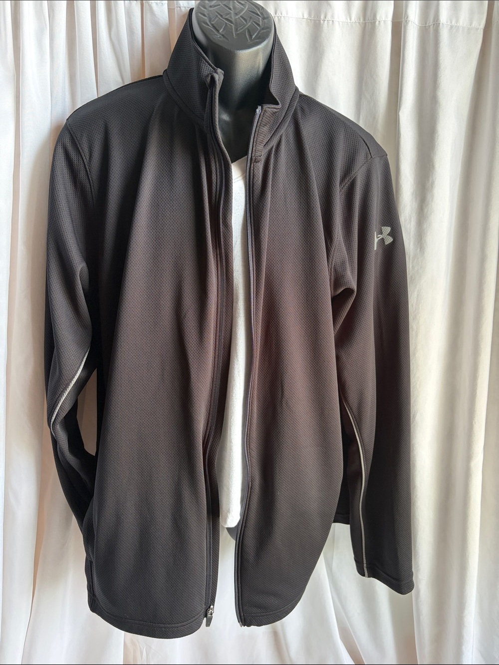 Under Armour Men's Black Performance Full-Zip Jacket